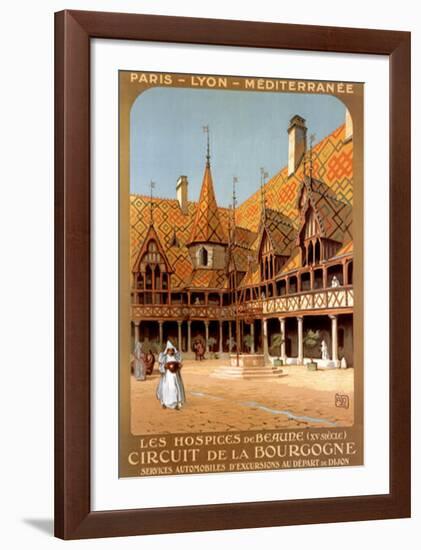 Hospices-Alo (Charles-Jean Hallo)-Framed Art Print