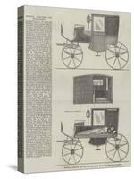 Hospital Carriage for the Conveyance of Fever and Smallpox Patients-null-Stretched Canvas