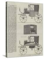 Hospital Carriage for the Conveyance of Fever and Smallpox Patients-null-Stretched Canvas