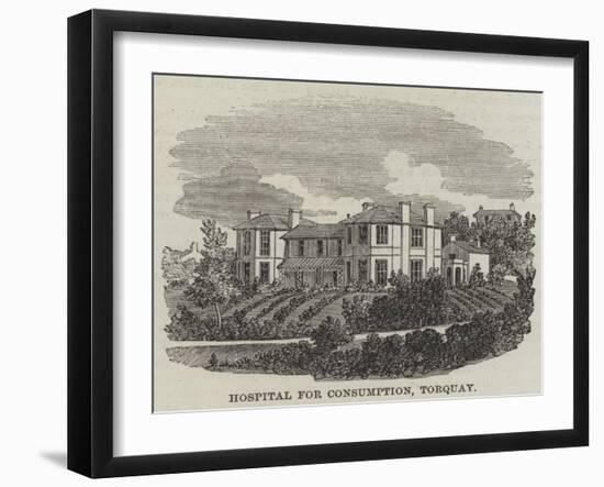 Hospital for Consumption, Torquay-null-Framed Giclee Print