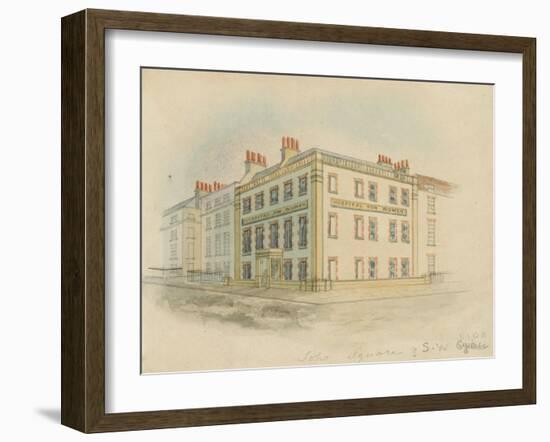 Hospital for Women, Soho Square, London-null-Framed Giclee Print