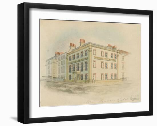 Hospital for Women, Soho Square, London-null-Framed Giclee Print