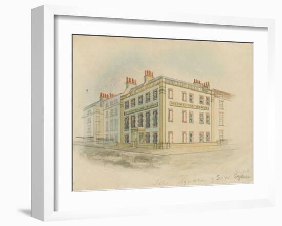 Hospital for Women, Soho Square, London-null-Framed Giclee Print