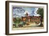 Hospital Gate, Nuremberg, Germany, 17th or 18th Century-John Adam-Framed Giclee Print
