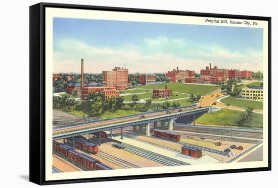 Hospital Hill, Kansas City, Missouri-null-Framed Stretched Canvas