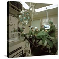 Hospital Operating Theatre, Royal Masonic Hospital, Hammersmith, London, 1980-Michael Walters-Stretched Canvas