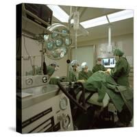 Hospital Operating Theatre, Royal Masonic Hospital, Hammersmith, London, 1980-Michael Walters-Stretched Canvas