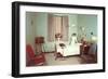 Hospital Room of the Fifties-null-Framed Art Print