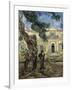 Hospital Saint Paul at Saint-Rémy-De-Provence-Vincent van Gogh-Framed Art Print