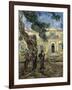 Hospital Saint Paul at Saint-Rémy-De-Provence-Vincent van Gogh-Framed Art Print