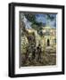 Hospital Saint Paul at Saint-Rémy-De-Provence-Vincent van Gogh-Framed Art Print