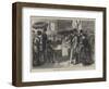 Hospital Saturday, a Lady's Collecting-Box in the City-null-Framed Giclee Print