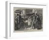 Hospital Saturday, a Lady's Collecting-Box in the City-null-Framed Giclee Print