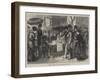 Hospital Saturday, a Lady's Collecting-Box in the City-null-Framed Giclee Print