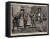 Hospital Scenes in South Africa, the Morning Gargle-Frederic De Haenen-Framed Stretched Canvas