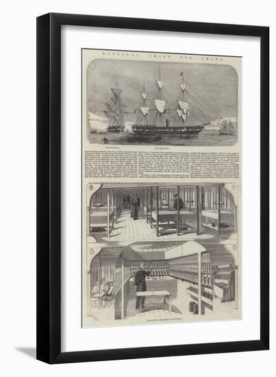 Hospital Ships for China-null-Framed Giclee Print