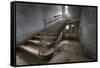 Hospital Stairs-kre_geg-Framed Stretched Canvas