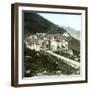 Hospital (Switzerland), the Village and the Road of the Saint-Gothard, Circa 1865-Leon, Levy et Fils-Framed Photographic Print