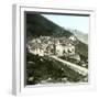 Hospital (Switzerland), the Village and the Road of the Saint-Gothard, Circa 1865-Leon, Levy et Fils-Framed Photographic Print