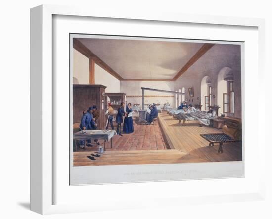 Hospital Ward, Scutari, Turkey, 1856-E Walker-Framed Giclee Print