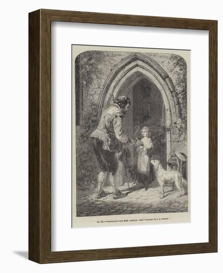 Hospitality, the Mote, Ightham, Kent-John Callcott Horsley-Framed Giclee Print