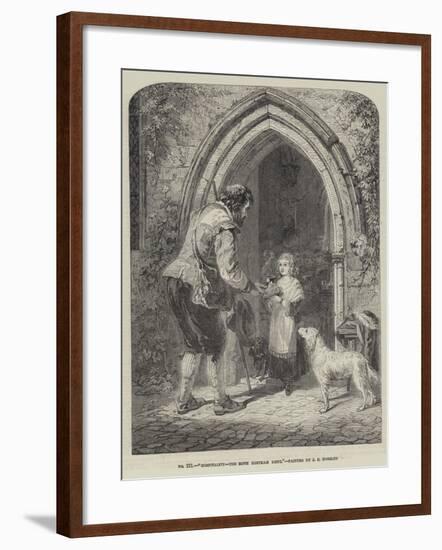 Hospitality, the Mote, Ightham, Kent-John Callcott Horsley-Framed Giclee Print