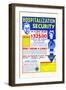 Hospitalization Security-null-Framed Art Print