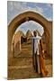 Host Greeting Us to His Mud Brick House in Harran, Turkey-Darrell Gulin-Mounted Photographic Print