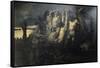 Hostages of Crema-Gaetano Previati-Framed Stretched Canvas