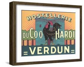 Hostellerie Du Coq Hardi-null-Framed Art Print