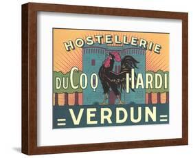 Hostellerie Du Coq Hardi-null-Framed Art Print