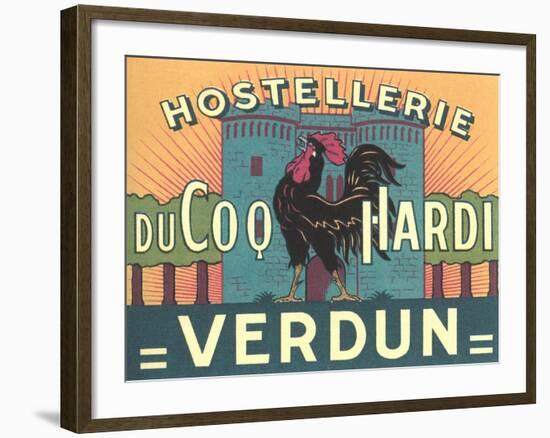 Hostellerie Du Coq Hardi-null-Framed Art Print