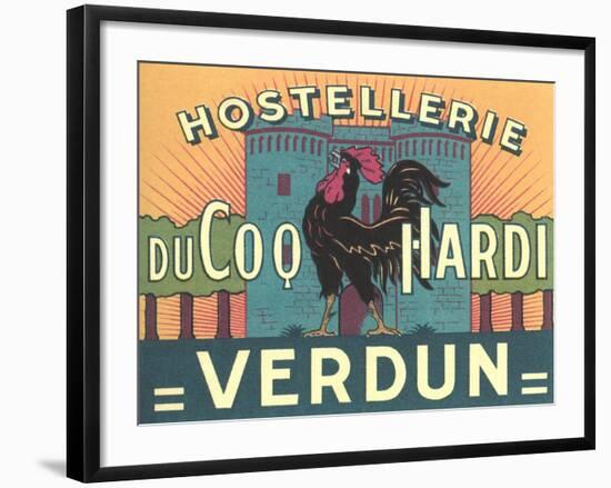 Hostellerie Du Coq Hardi-null-Framed Art Print