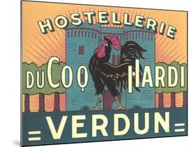 Hostellerie Du Coq Hardi-null-Mounted Art Print