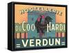 Hostellerie Du Coq Hardi-null-Framed Stretched Canvas