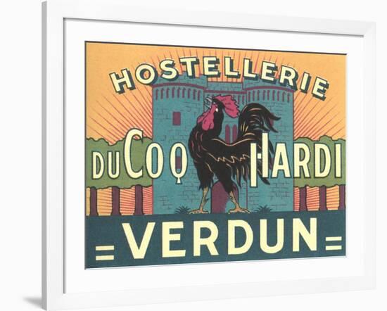 Hostellerie Du Coq Hardi-null-Framed Art Print