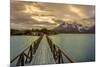 Hosteria Pehoe. Cordillera Del Paine. Torres Del Paine NP. Chile-Tom Norring-Mounted Photographic Print