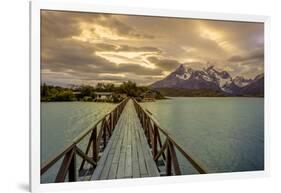 Hosteria Pehoe. Cordillera Del Paine. Torres Del Paine NP. Chile-Tom Norring-Framed Photographic Print