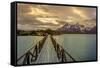 Hosteria Pehoe. Cordillera Del Paine. Torres Del Paine NP. Chile-Tom Norring-Framed Stretched Canvas