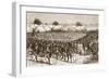 Hostile Demonstration Against Baker at Masindi-null-Framed Giclee Print