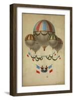 Hot Air Balloon 17-Vintage Apple Collection-Framed Giclee Print