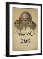 Hot Air Balloon 17-Vintage Apple Collection-Framed Giclee Print