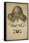 Hot Air Balloon 17-Vintage Apple Collection-Framed Stretched Canvas