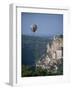 Hot Air Balloon Above the Valley at Rocamador in the Dordogne Area of the Midi Pyrenees, France-Harding Robert-Framed Photographic Print