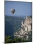 Hot Air Balloon Above the Valley at Rocamador in the Dordogne Area of the Midi Pyrenees, France-Harding Robert-Mounted Photographic Print