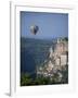 Hot Air Balloon Above the Valley at Rocamador in the Dordogne Area of the Midi Pyrenees, France-Harding Robert-Framed Photographic Print