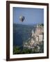 Hot Air Balloon Above the Valley at Rocamador in the Dordogne Area of the Midi Pyrenees, France-Harding Robert-Framed Photographic Print