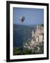 Hot Air Balloon Above the Valley at Rocamador in the Dordogne Area of the Midi Pyrenees, France-Harding Robert-Framed Photographic Print