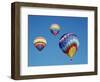 Hot Air Balloon, Albuquerque Balloon Fiesta, Albuquerque, New Mexico, USA-Steve Vidler-Framed Photographic Print