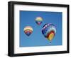 Hot Air Balloon, Albuquerque Balloon Fiesta, Albuquerque, New Mexico, USA-Steve Vidler-Framed Photographic Print